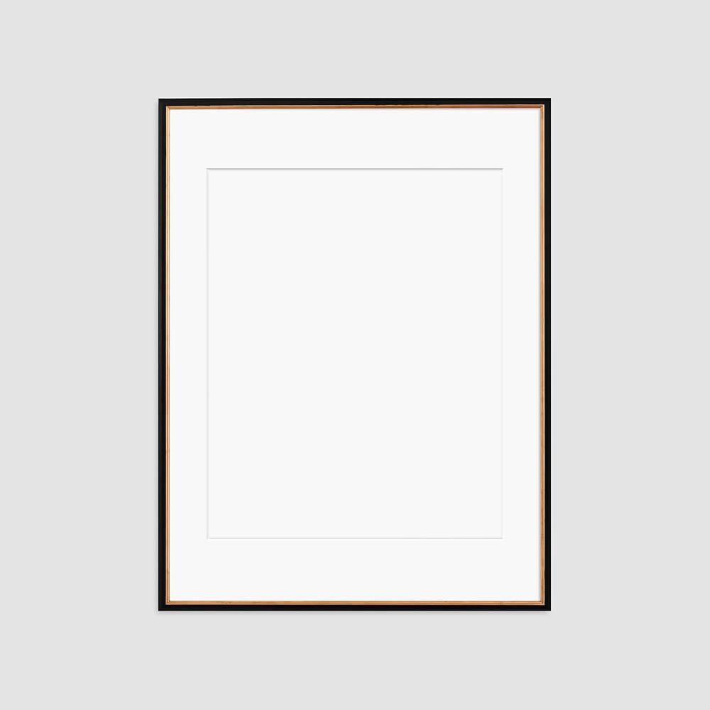 Certificate Frame, Black + Gold, 30"x40" - Image 0