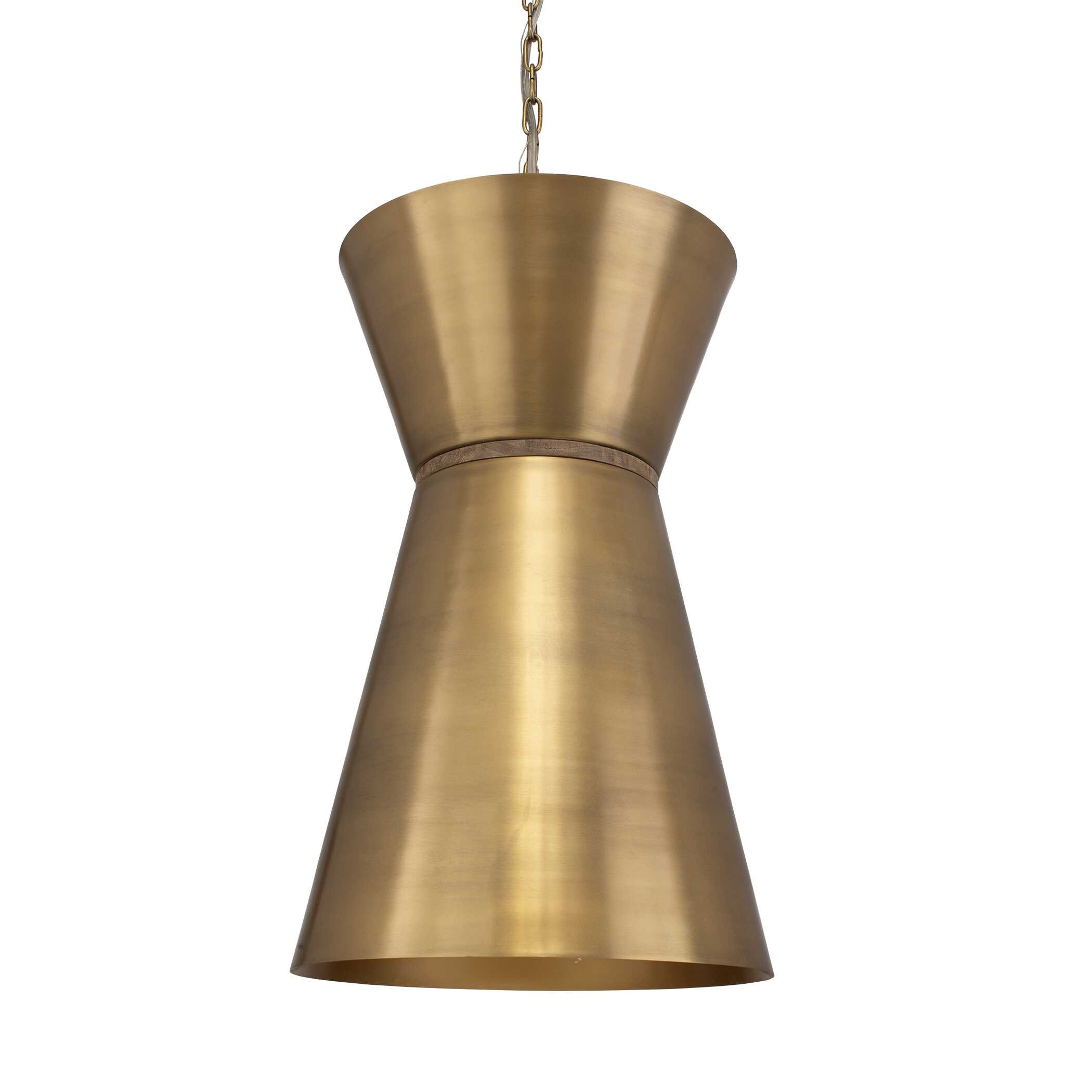 Crocker Brass 1 Light Mini Pendant - Image 10