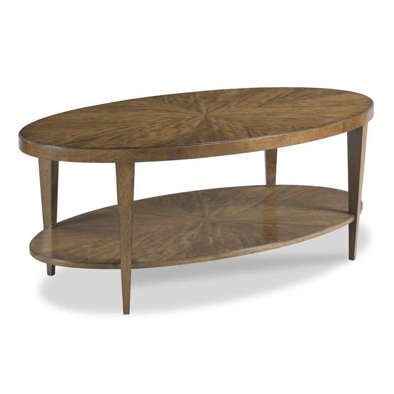 Woodbridge Furniture Stafford Oval Coffee Table - Image 0