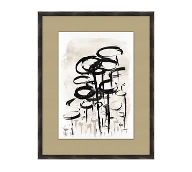 Nature Abstract 3 Framed Matted Print, 21.25" x 27.25" - Image 3