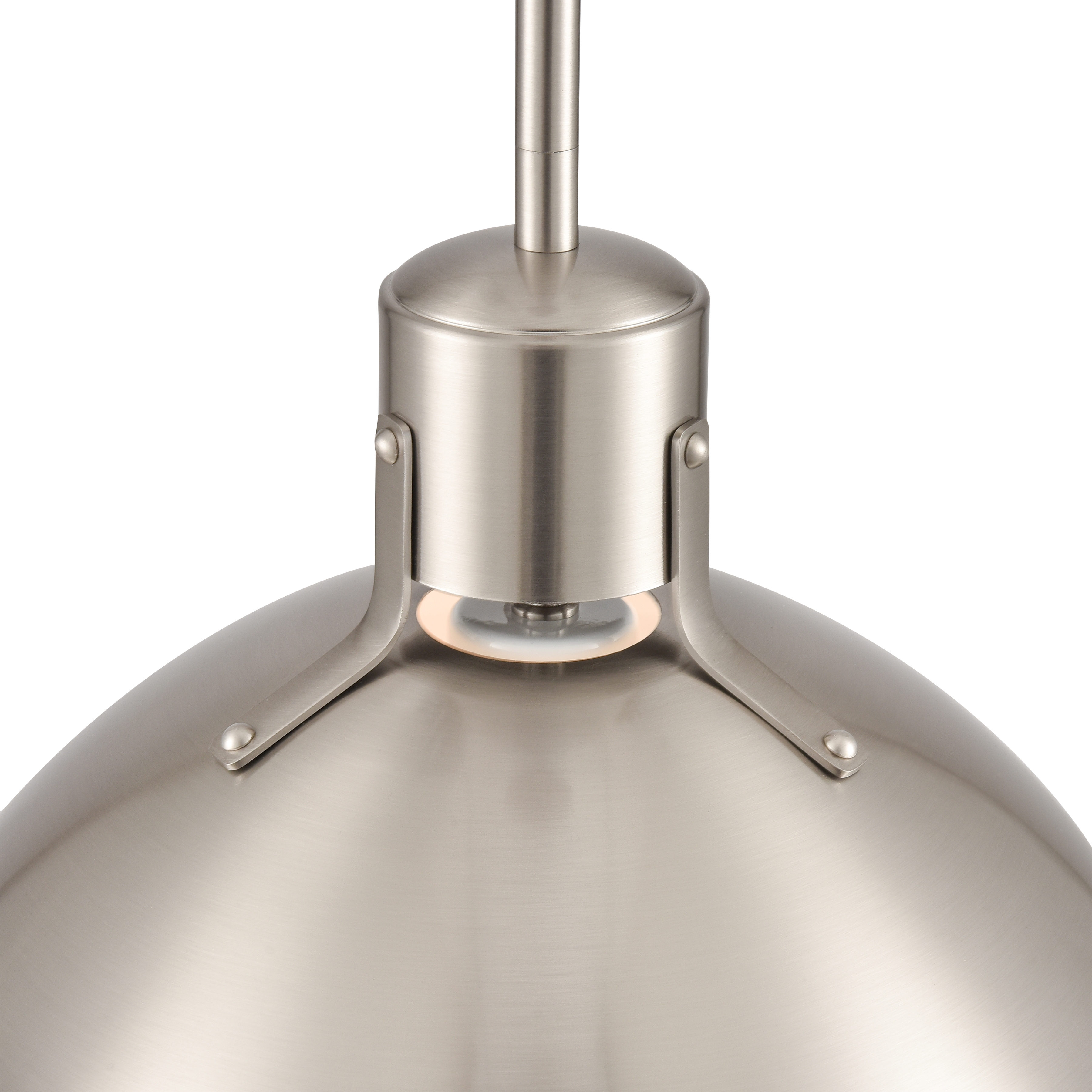 Zayne 12'' Wide 1-Light Pendant - Brushed Nickel - Image 2