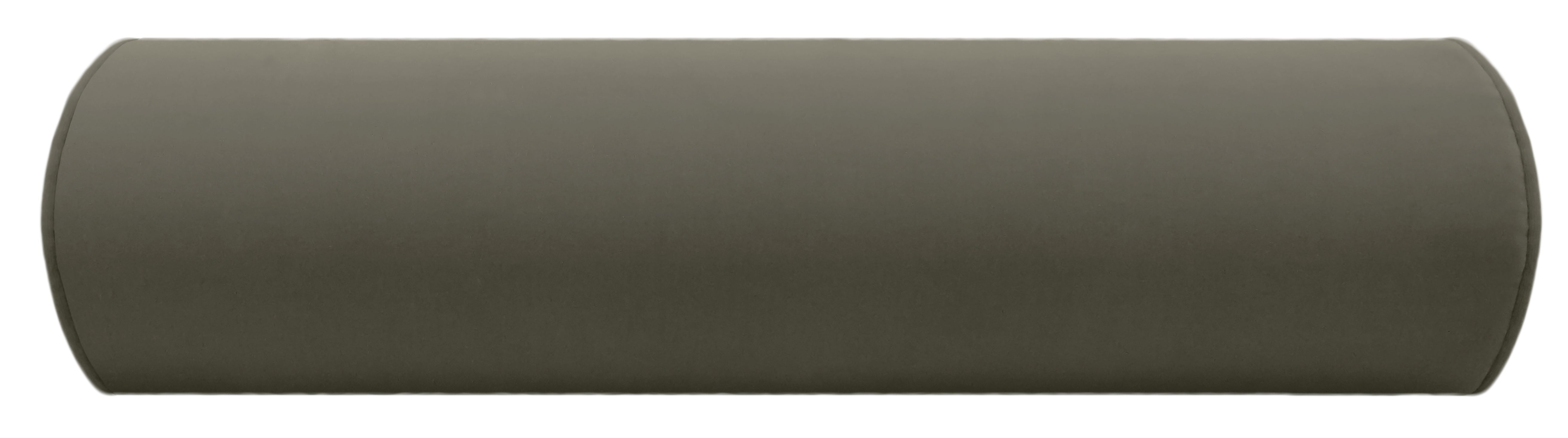 THE BOLSTER :: STUDIO VELVET // GREY - BY THE YARD - Image 2
