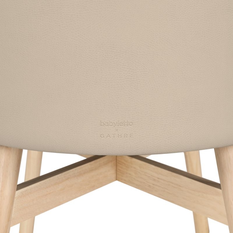Babyletto X Gathre Capsule Tan Bassinet - Image 9