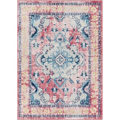 Arteaga Oriental Rose Area Rug - Image 0