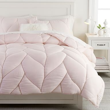Puffy Comforter, Twin/Twin XL, Powdered Blush - Image 0