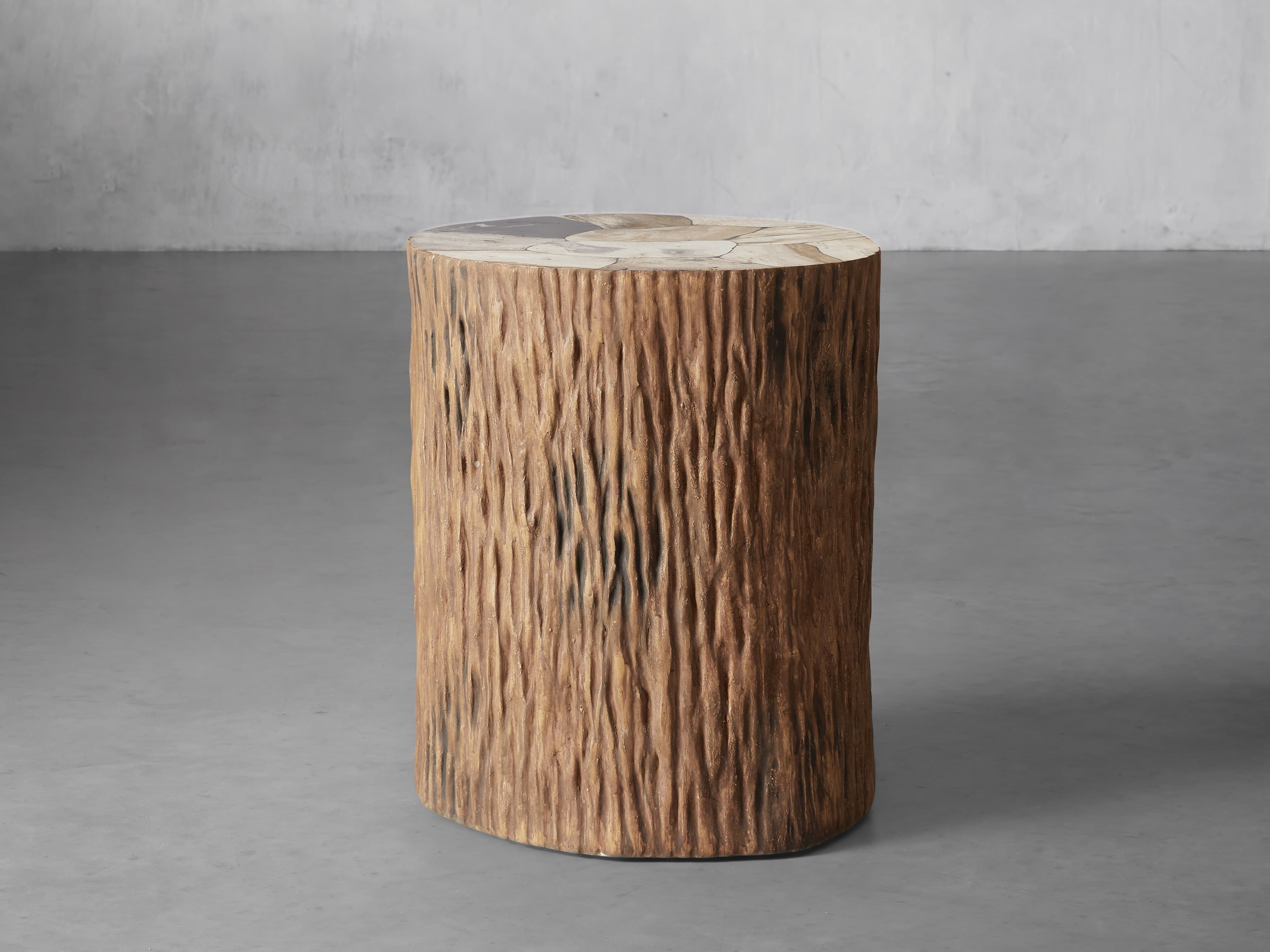 Clayhill End Table in Wood Natural /16" - Image 0