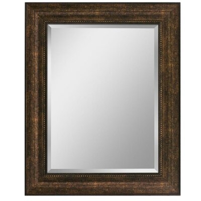 Rehberg Copper Beaded Accent Wall Mirror - Image 0