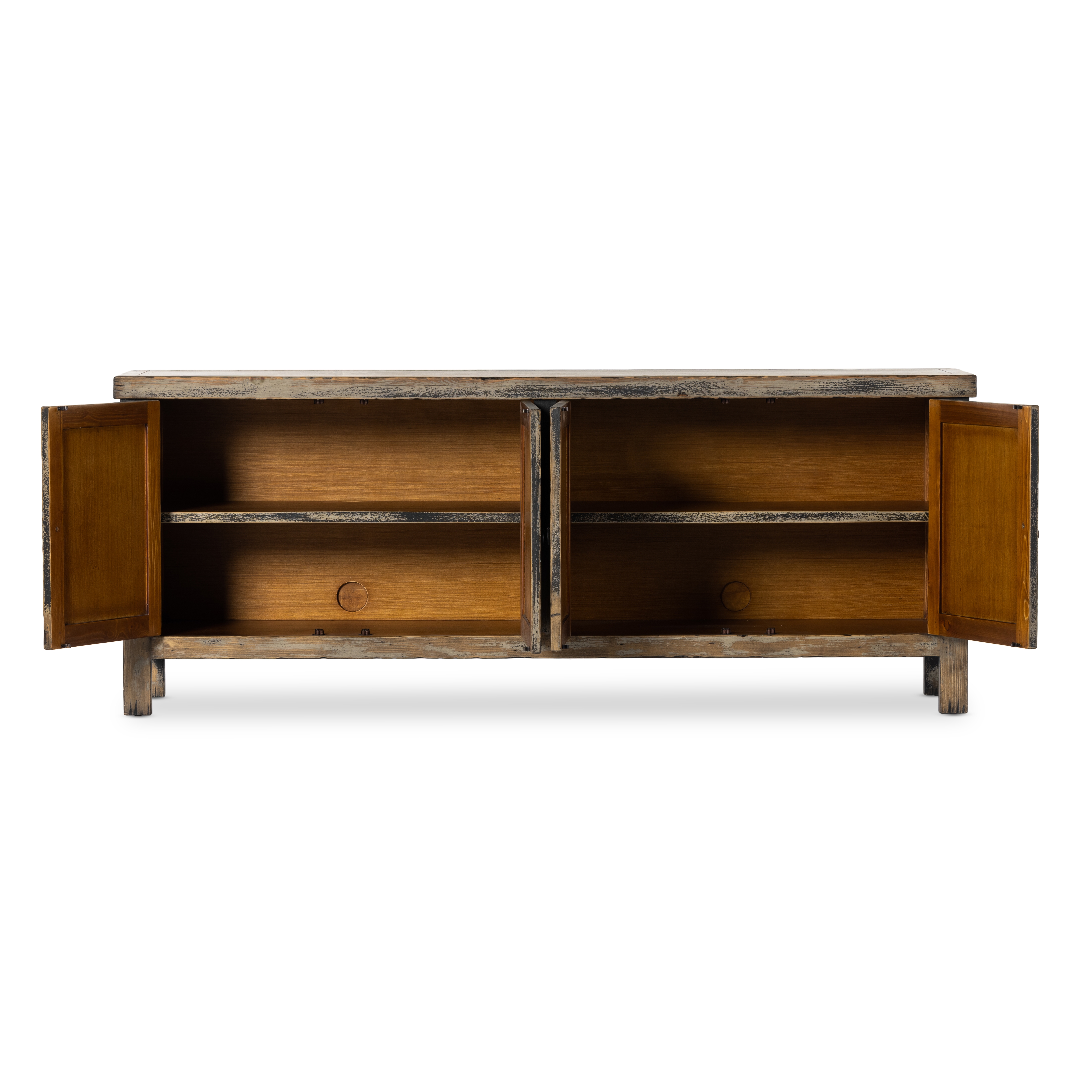 Hitchens Media Console - Worn Black - Image 4