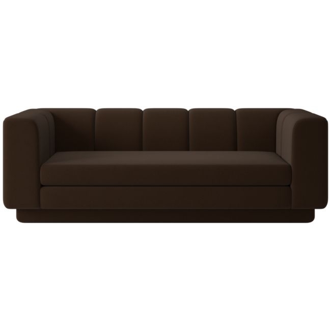 Yarrow 84" Sofa Porto French Roast - Image 0