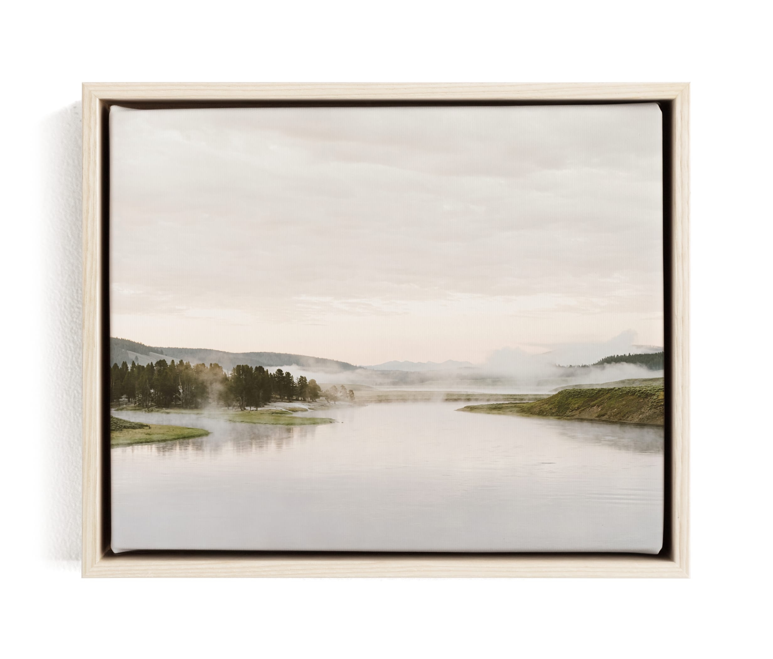 Misty Lake Limited Edition Fine Art Print 1 - Image 0