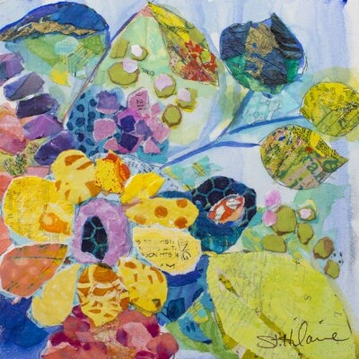 Bold Blooms VI by Elizabeth St. Hilaire Painting Print on Canvas - Image 0