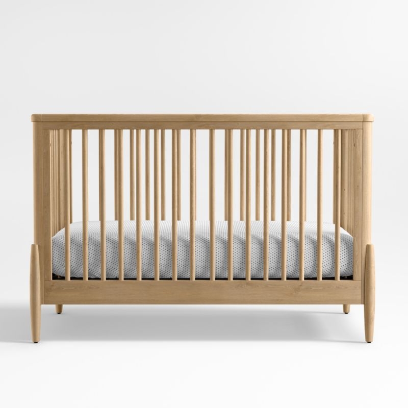 Bodie Natural Oak Wood Toddler Bed Rail - Image 4