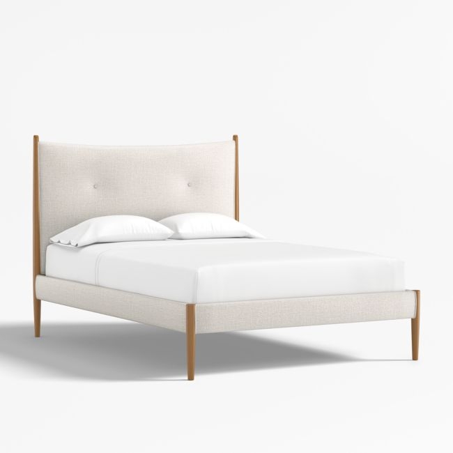 Hampshire Natural Upholstered Kids Full Bed - Image 0