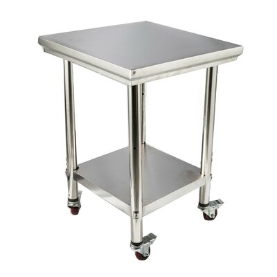Commercial  Stainless Steel Table For Prep & Work 24x24 Inches - Image 0