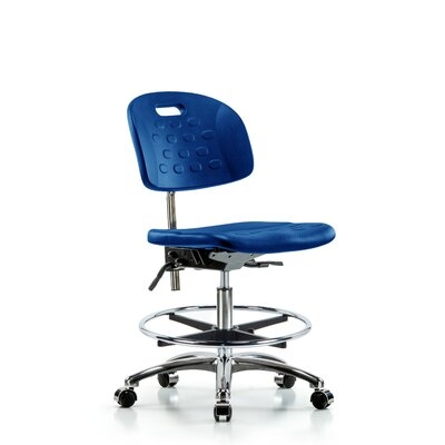 Newport Industrial Polyurethane Clean Room Chair - Medium Bench Height - Image 0