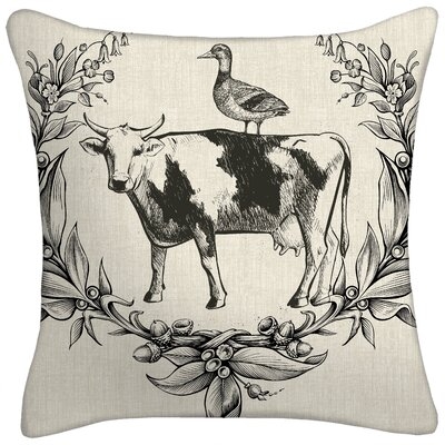 Krystian Farmhouse Throw Pillow - Image 0