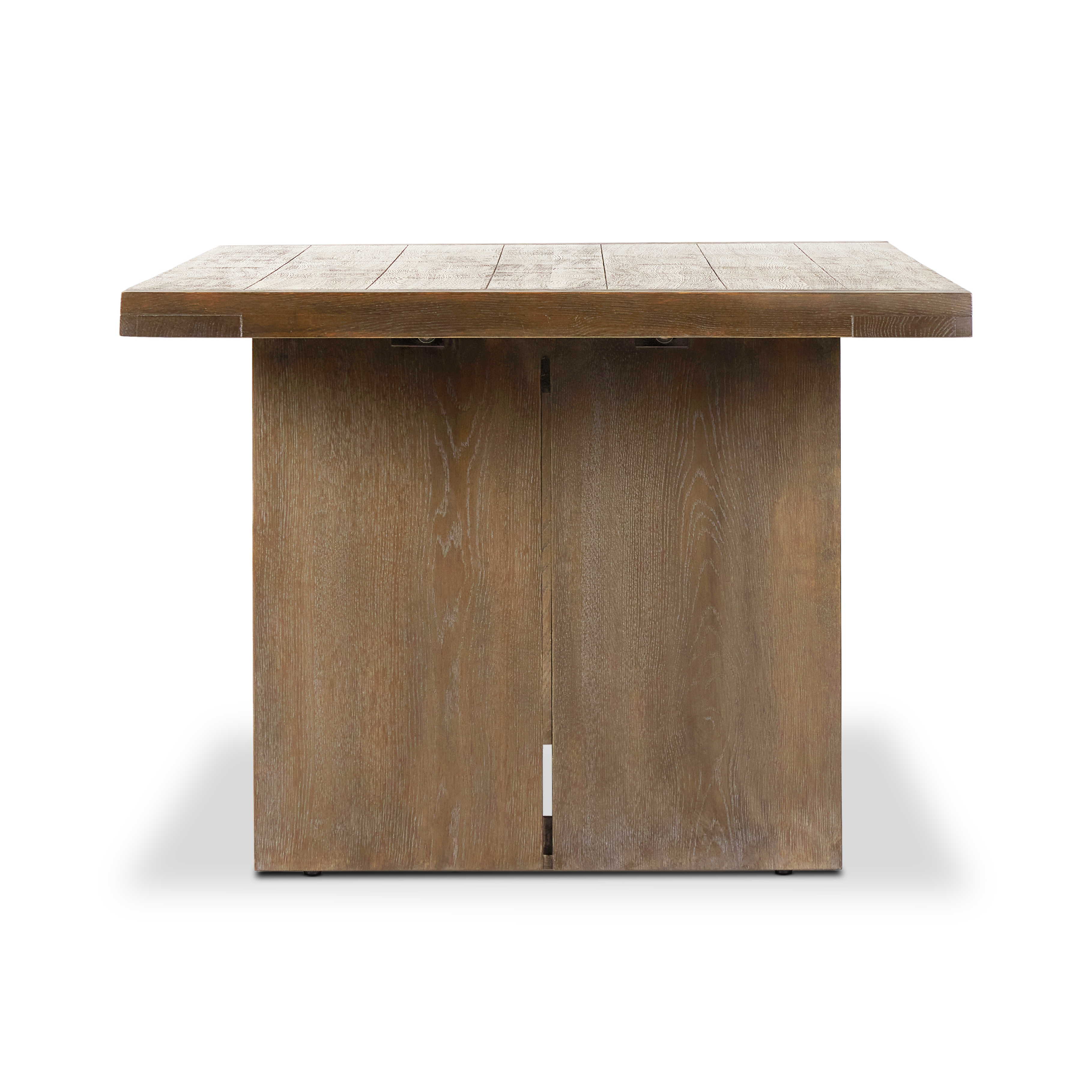 Warby Dining Table 94"-Worn Oak - Image 4