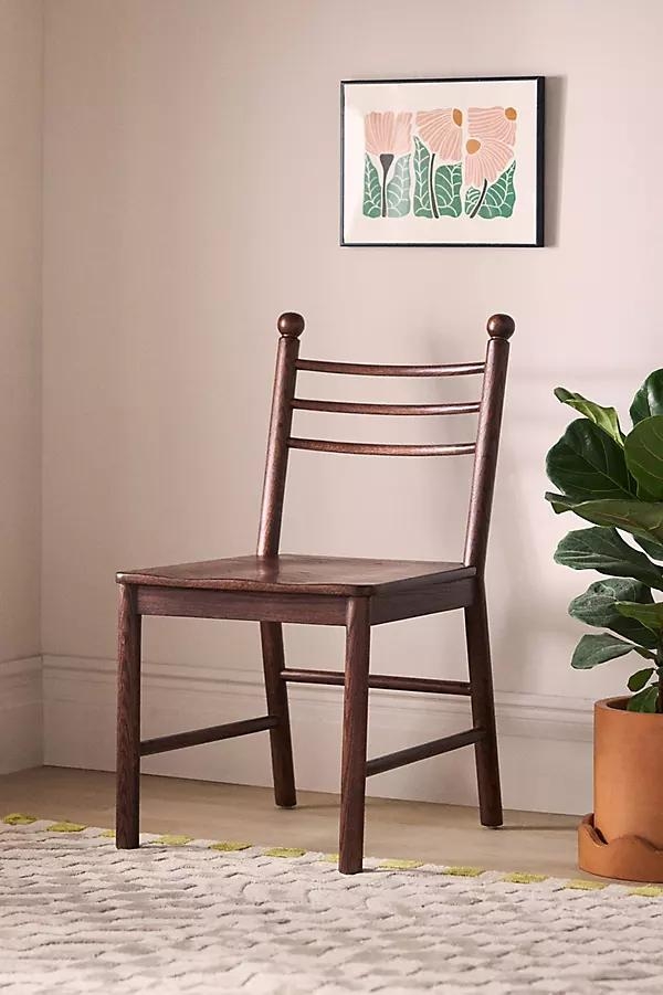 Roma Oak Wood Dining Chair - Image 0