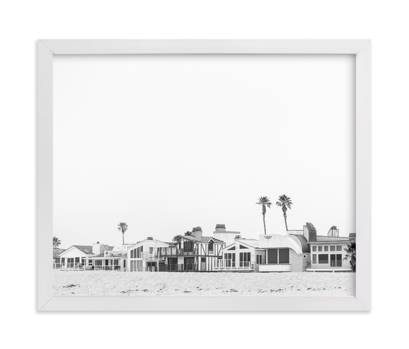Beach Houses Limited Edition Fine Art Print 1 - Image 0