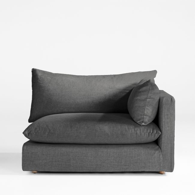 Unwind Right-Arm Slipcovered Chair - Image 0