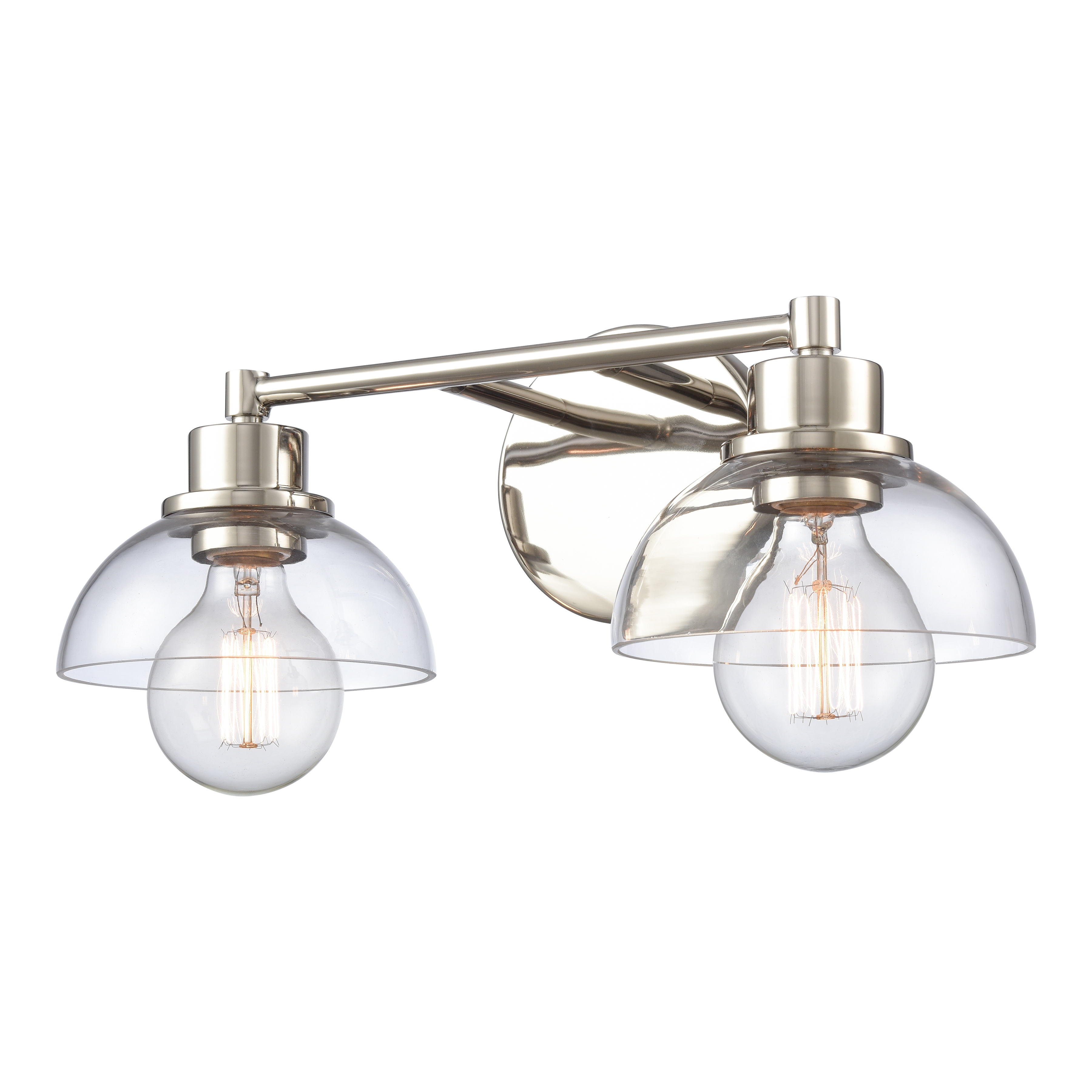 Julian 16'' Wide 2-Light Vanity Light - Polished Nickel - Image 2