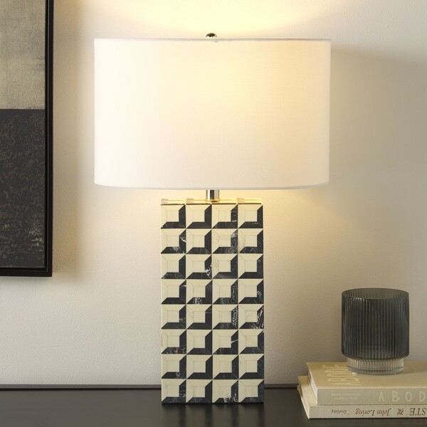Isle 23 Inch Table Lamp - White/Blue - Image 1