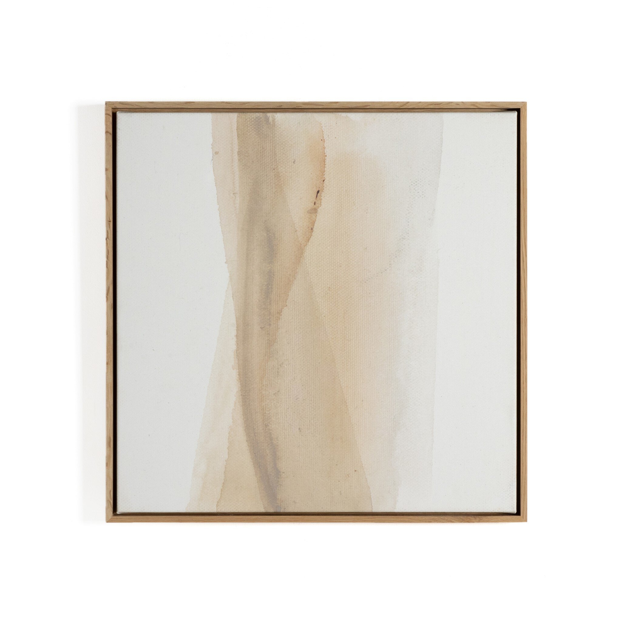 Wash Triptych by Jess Engle - Vertical Grain White Oak Floater - Image 5