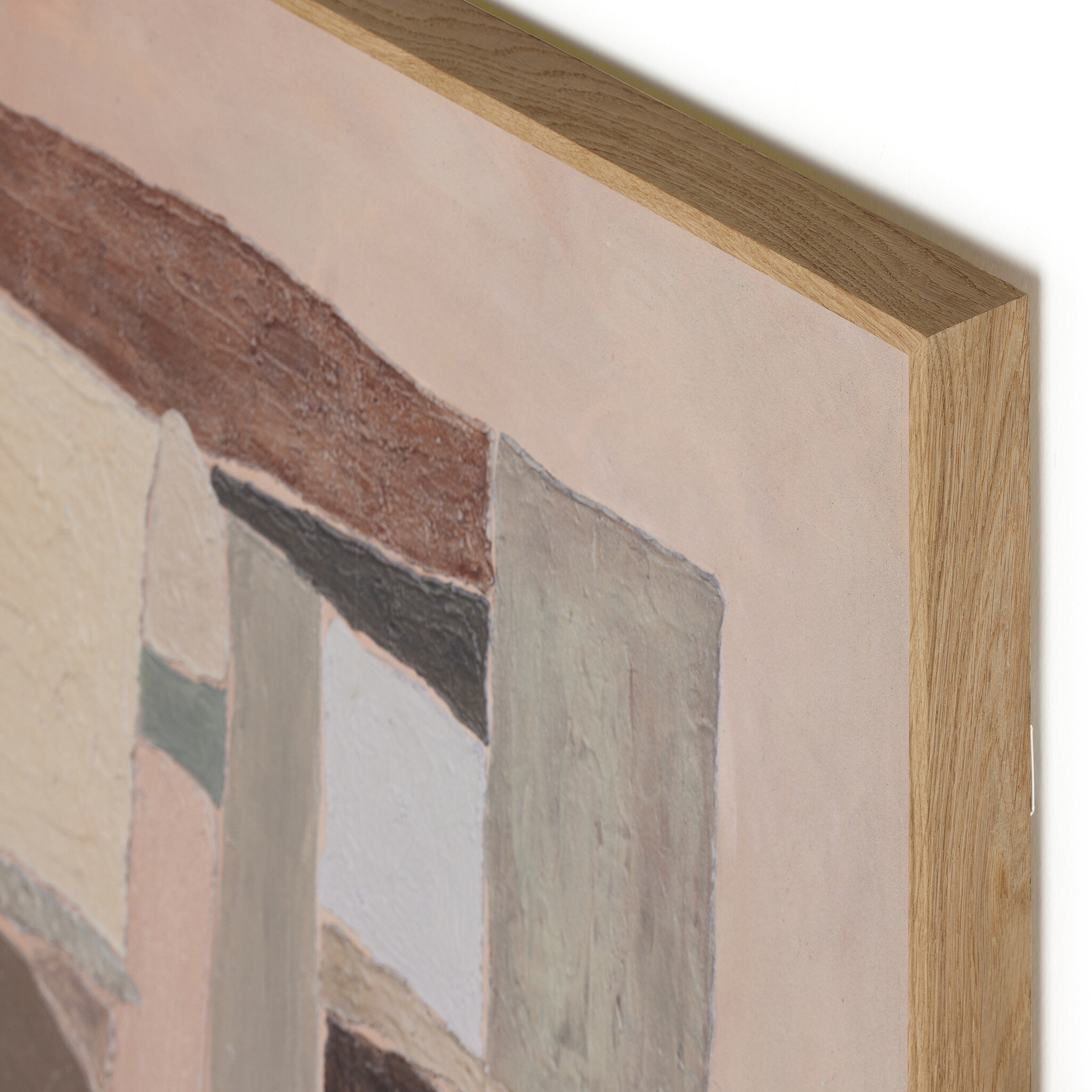 From The Land We Were Formed by Tyler Guinn - Vertical Grain White Oak Floater - Image 2