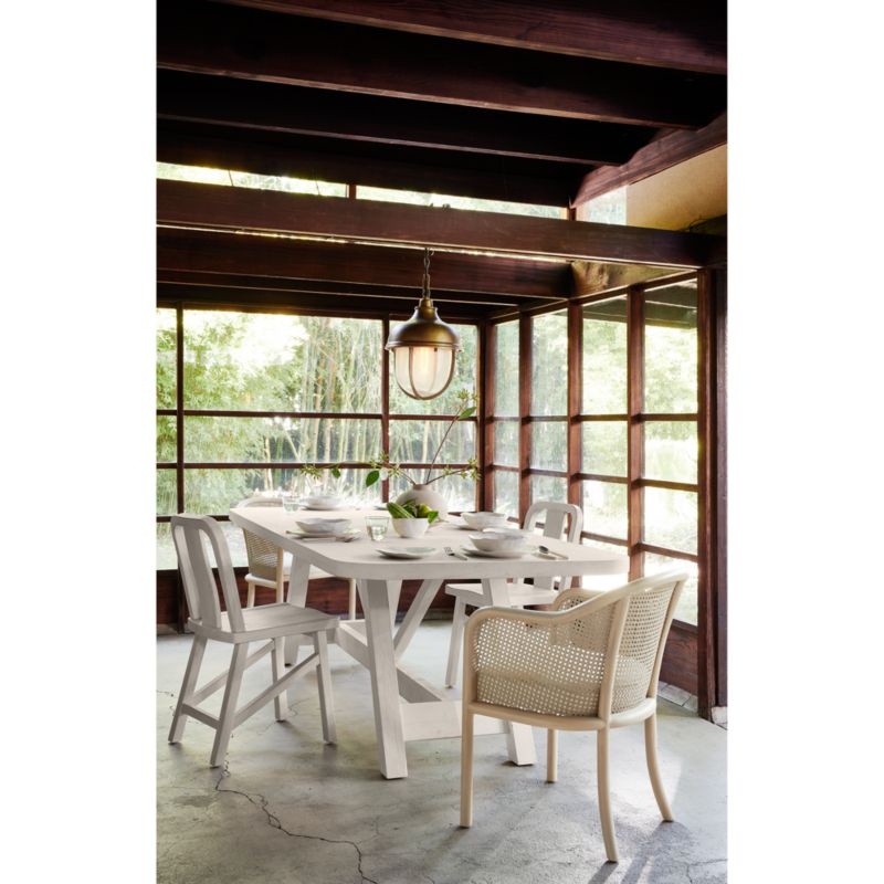Aya 94" Whitewash Wood Dining Table by Leanne Ford - Image 2