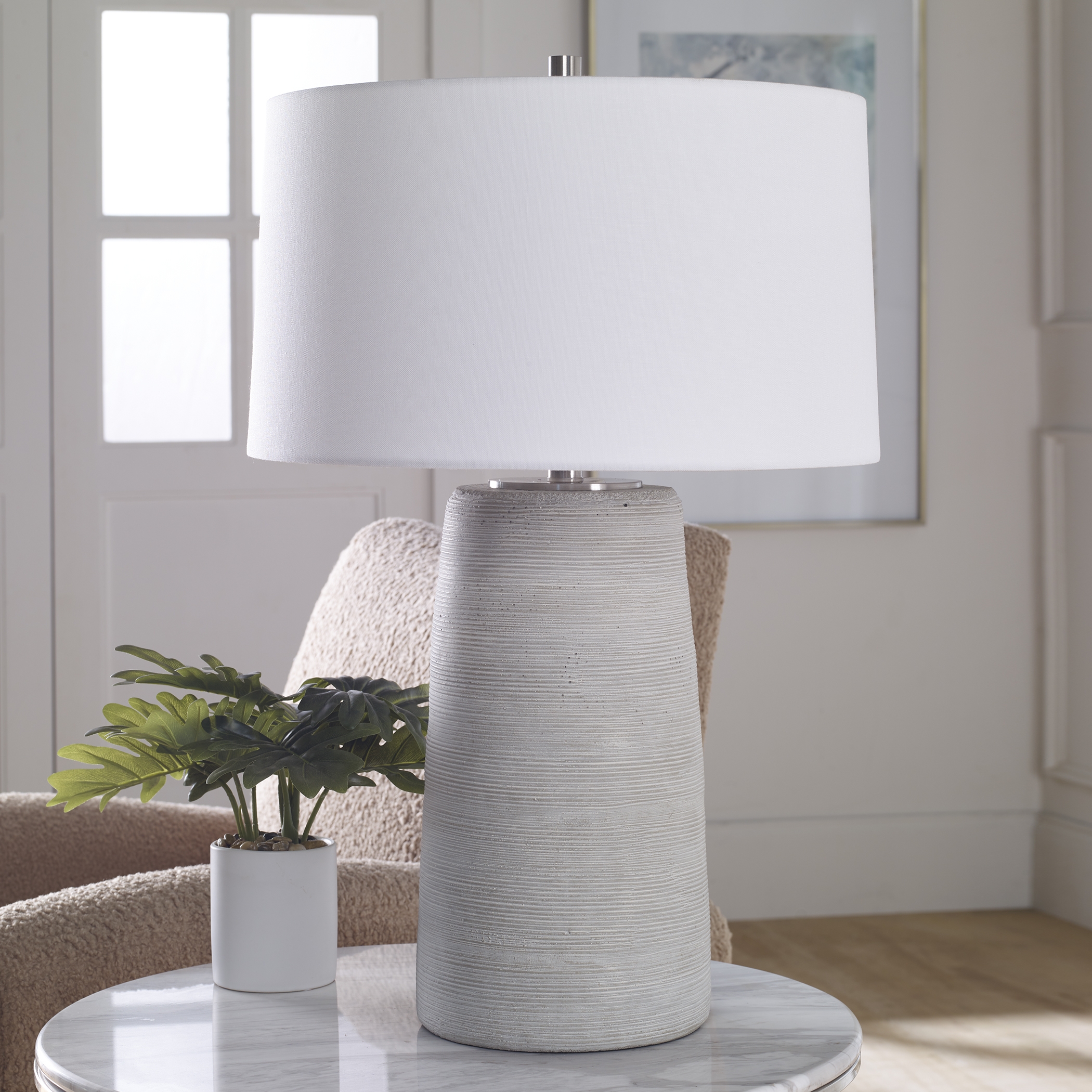 Mountainscape Ceramic Table Lamp - Image 2