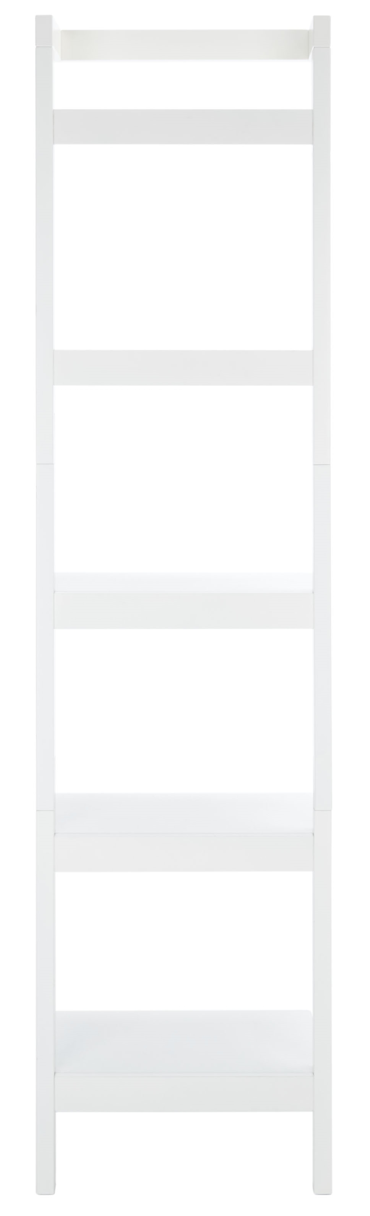 Yassi 5 Tier Leaning Etagere - White - Safavieh - Image 0