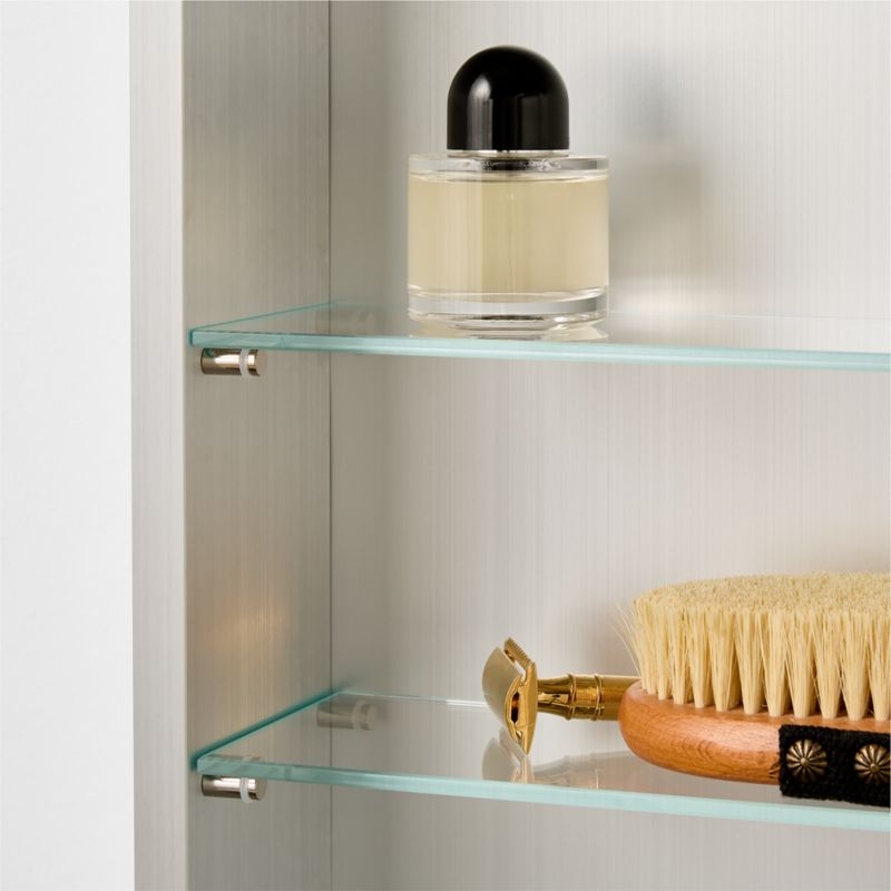 Mie Silver Medicine Cabinet 24"X36" - Image 2