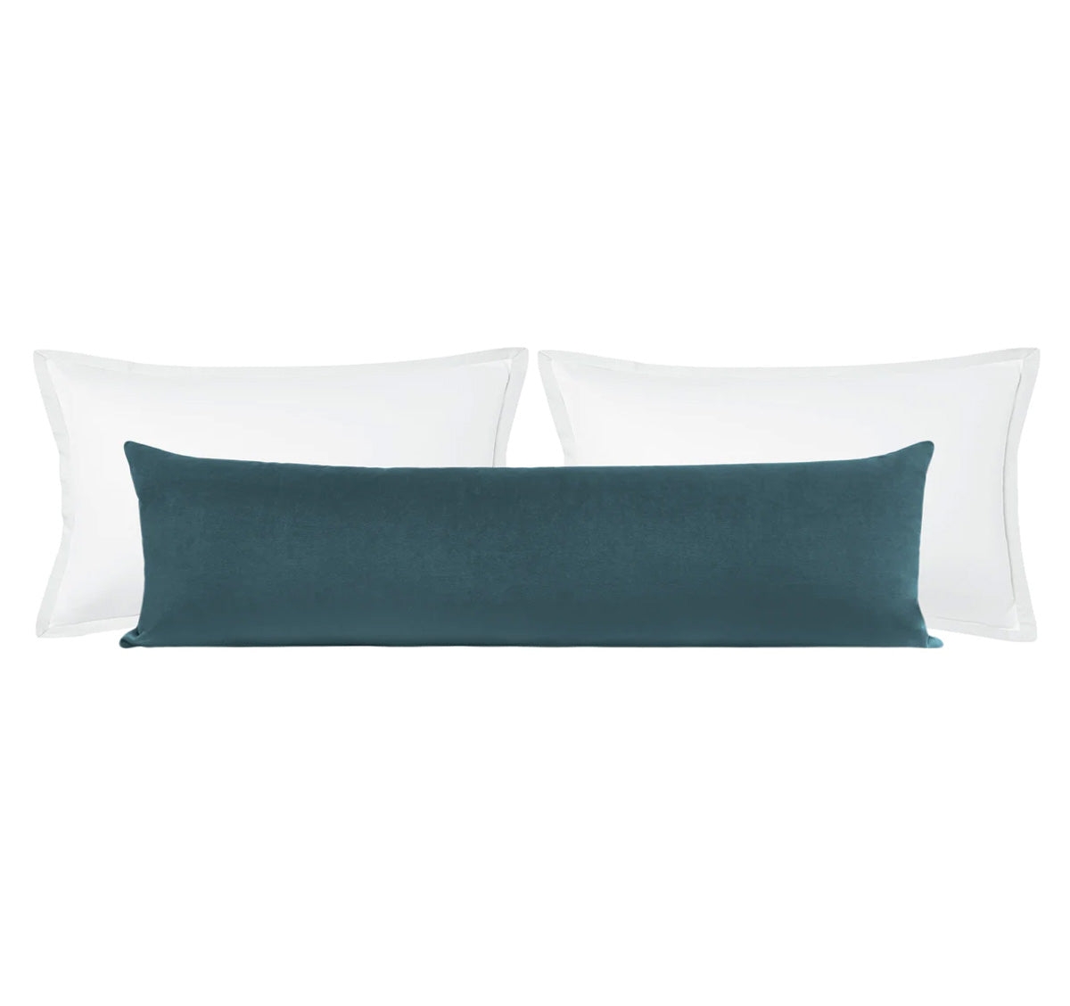 THE XL LUMBAR :: SOCIETY VELVET // FRENCH BLUE - BY THE YARD - Image 0