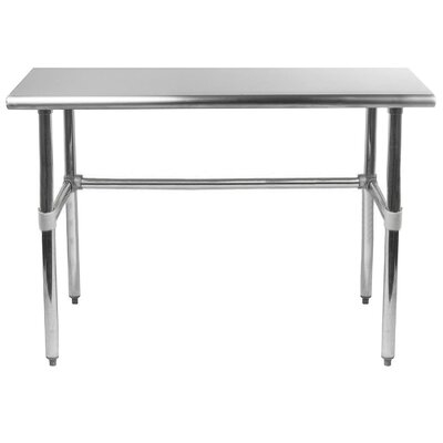 Stainless Steel Open Base Work Table - Image 0