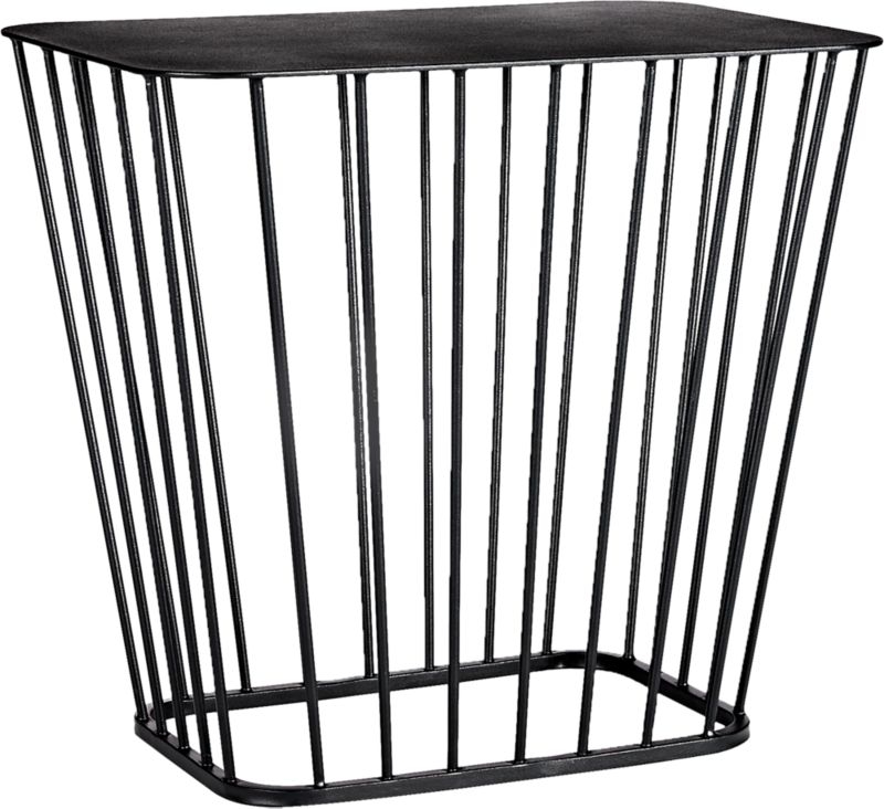Black Wire Side Table - SHIPS LATE FEB. - Image 2