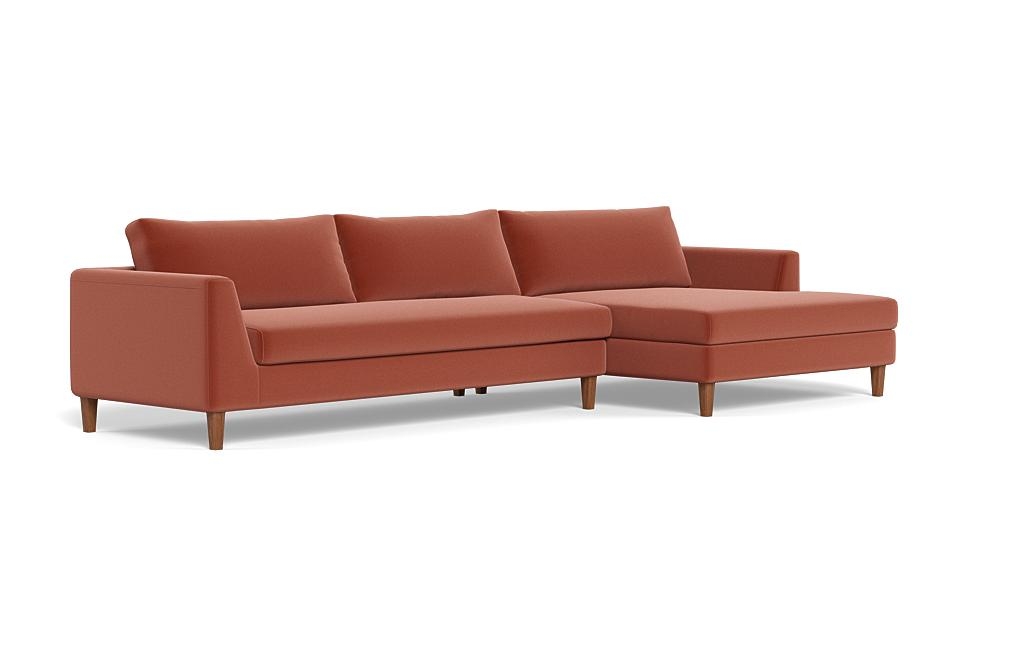 Asher 3-Seat Right Chaise Sectional - Image 1