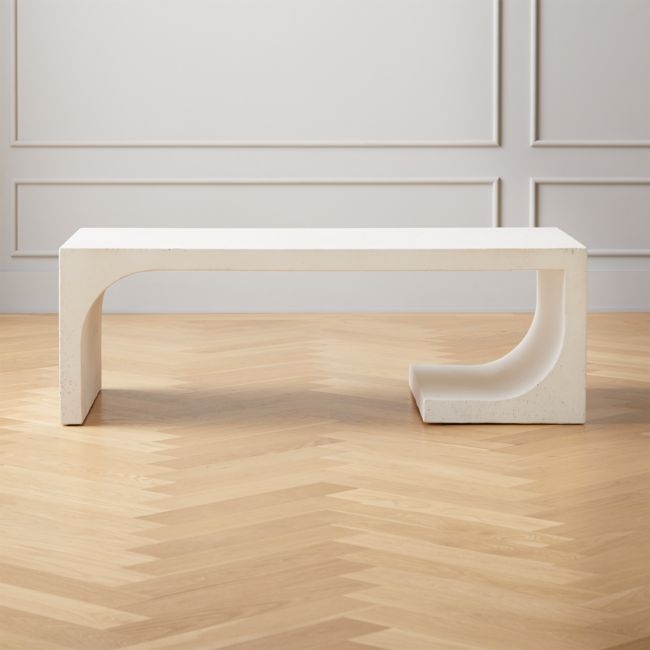 Slope Cement Coffee Table - Image 0