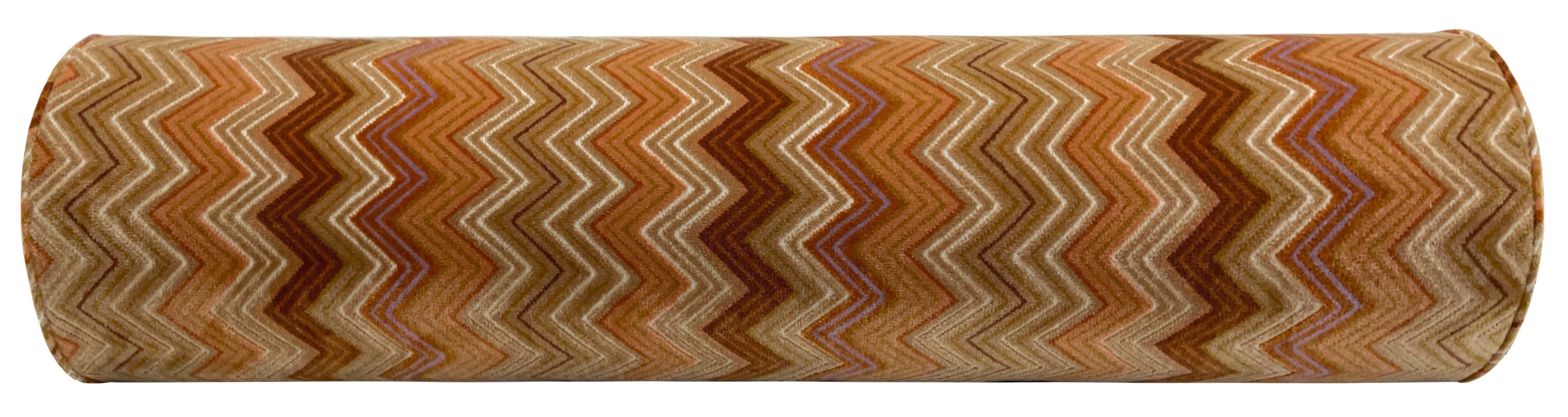 THE BOLSTER :: CAPRIO CUT VELVET // AMBER - TWIN XL // 9" X 30" - Image 2