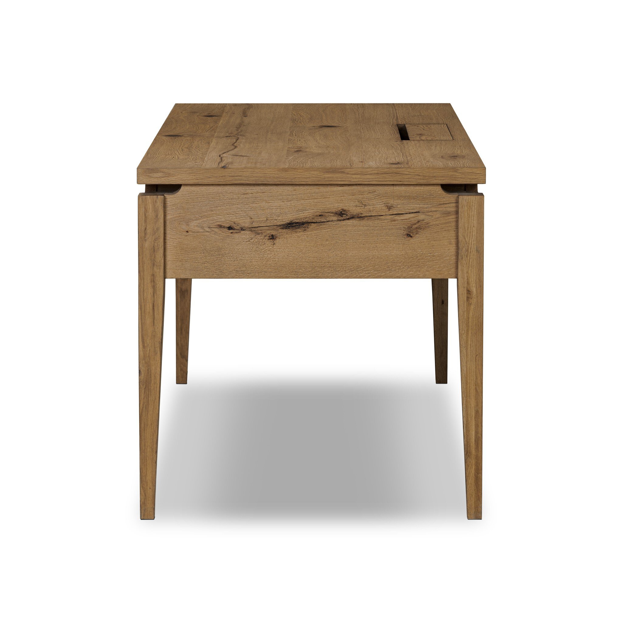 Bergstrom Desk - Warm Natural Oak Veneer - Image 2
