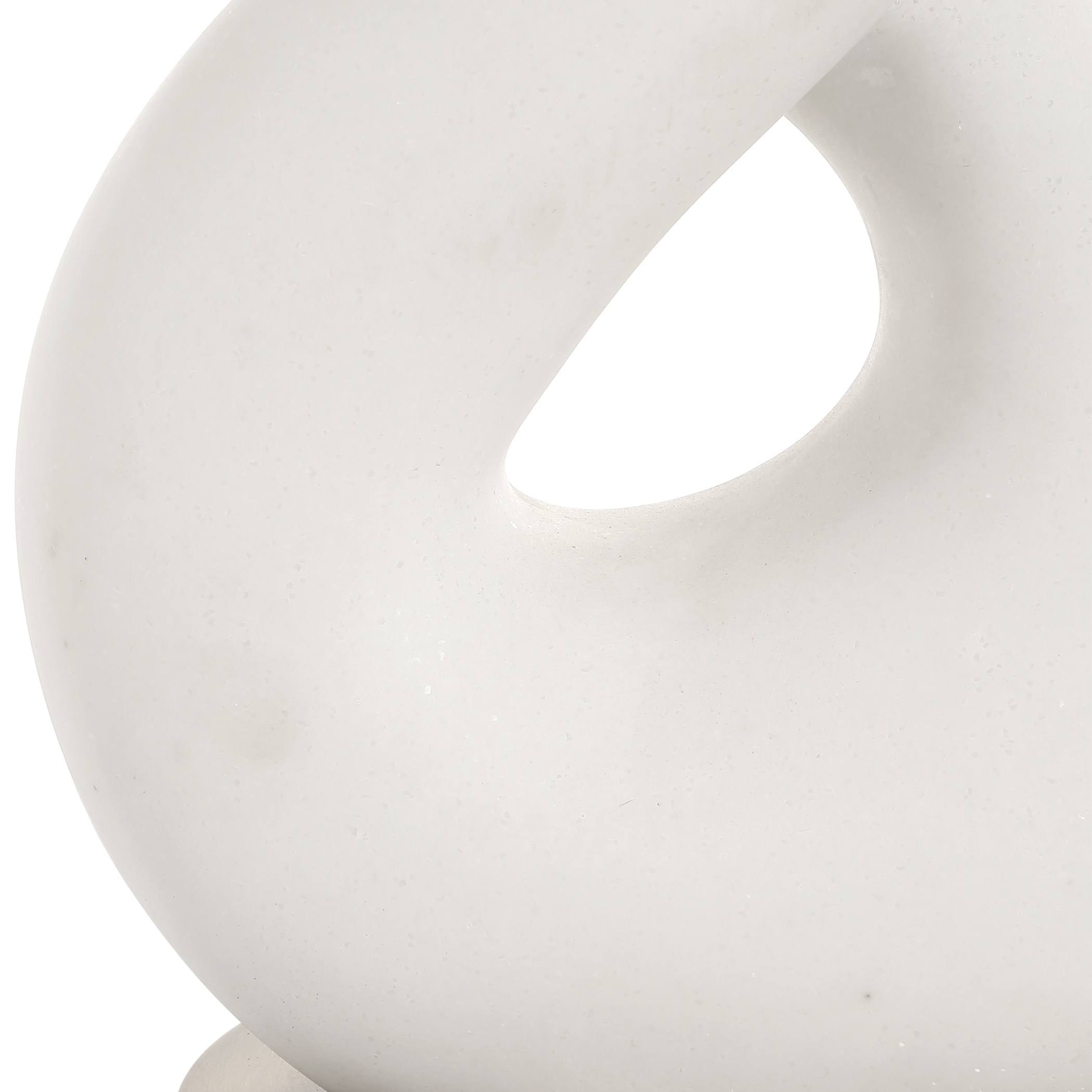 Meridian Ivory Stone Table Lamp - Image 5