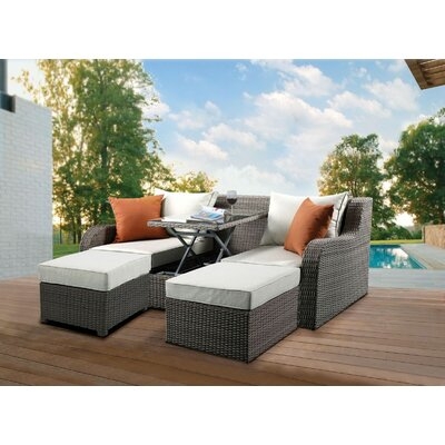 Platt Patio Sofa with Cushions - Image 0