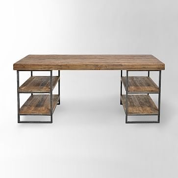 Hewn Wood Desk - Image 1