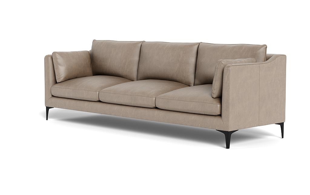 Caitlin Leather 3-Seat Sofa by The EverygirlÃ?Â® - Image 2