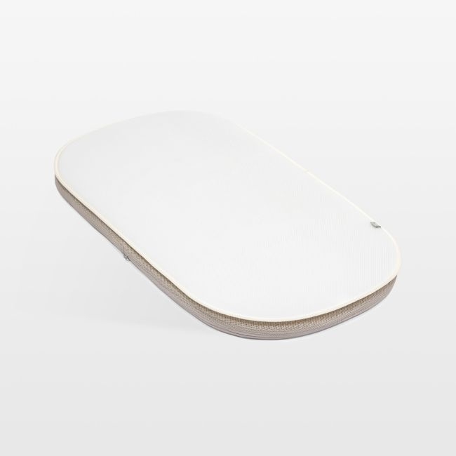Stokke ® Snoozi ™ White Waterproof Bassinet Mattress Cover - Image 0