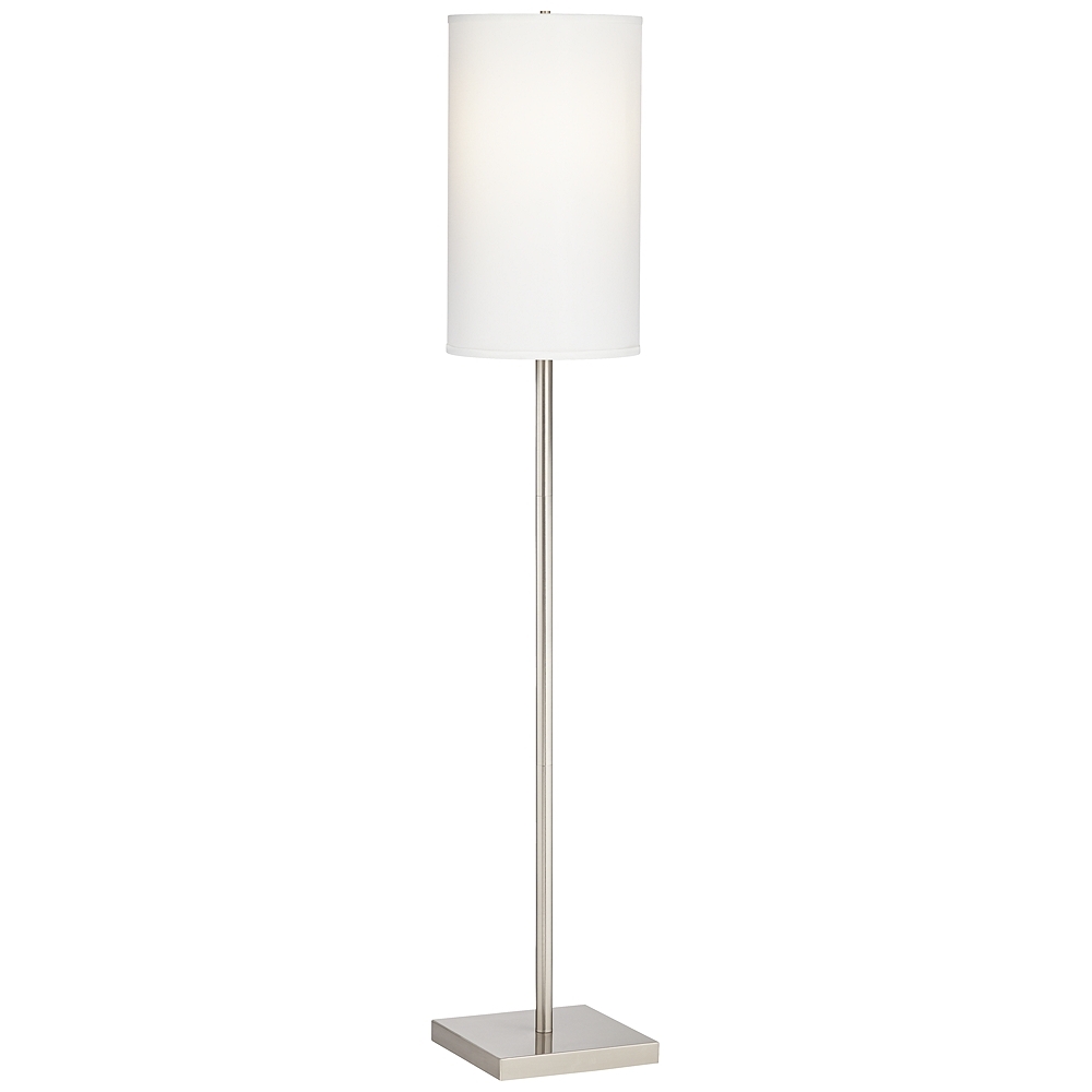 Coverly Brushed Nickel Floor Lamp - Style # 85A98 - Image 0
