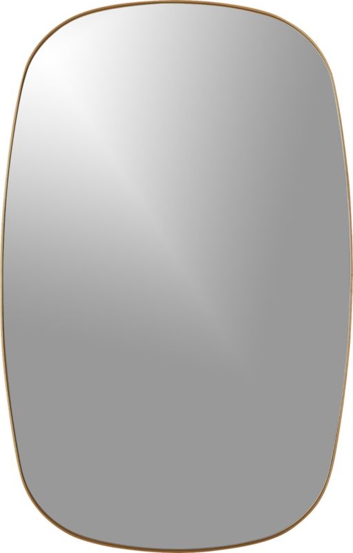 Infinity Brass Oblong Wall Mirror 23"x37" - Image 5
