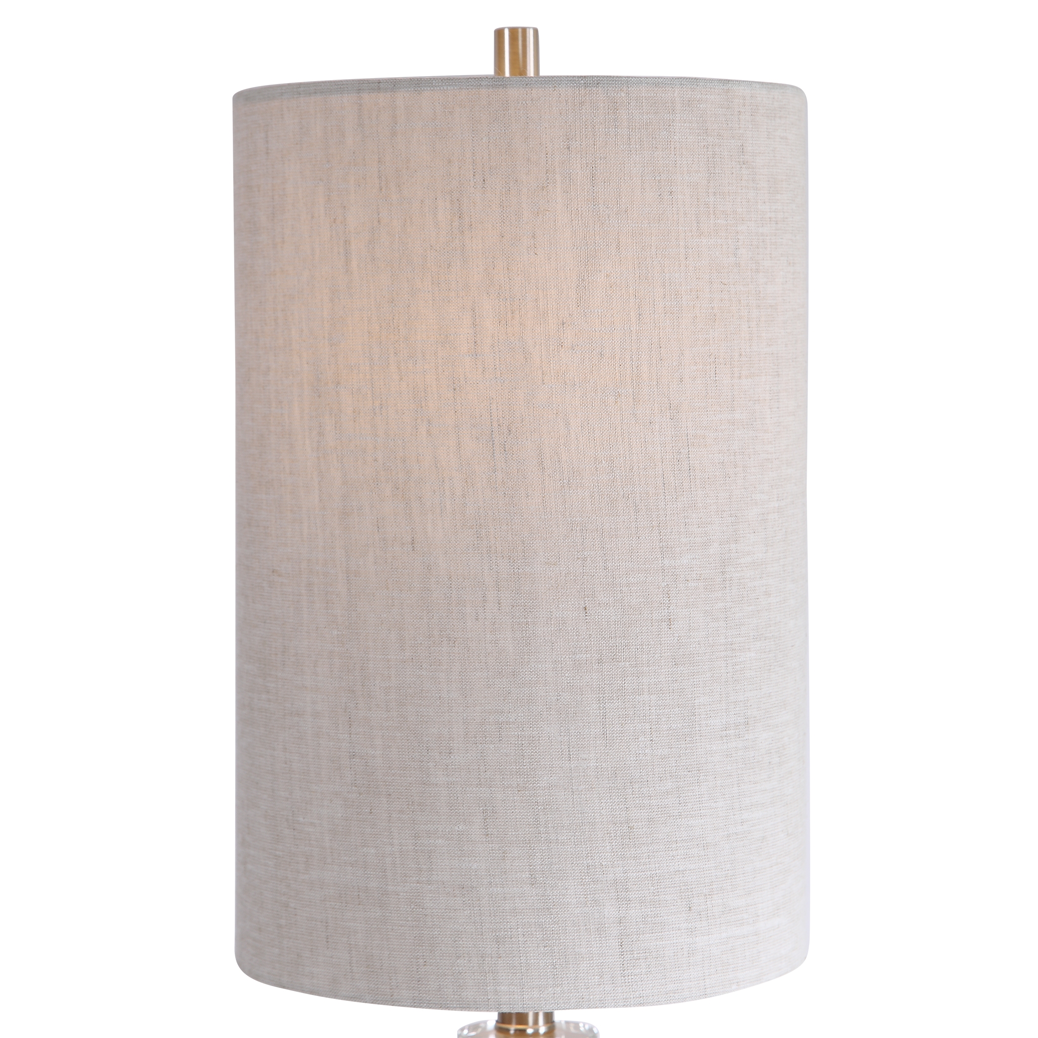 Elyn Glossy White Accent Lamp - Image 4