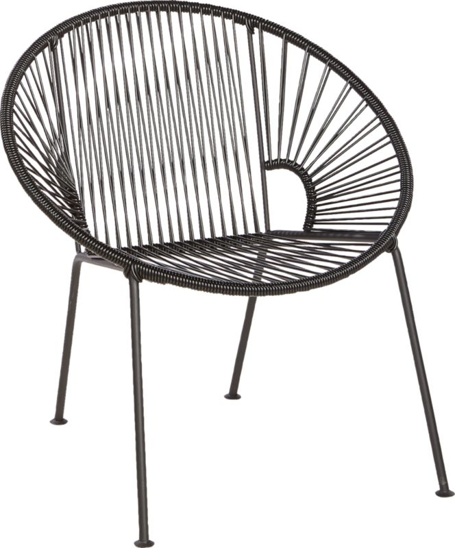 Ixtapa Black Outdoor Chair - Image 2