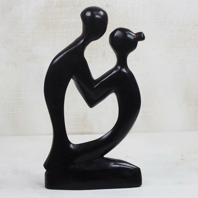 Cibecue Shadow Lovers Wood Sculpture - Image 0