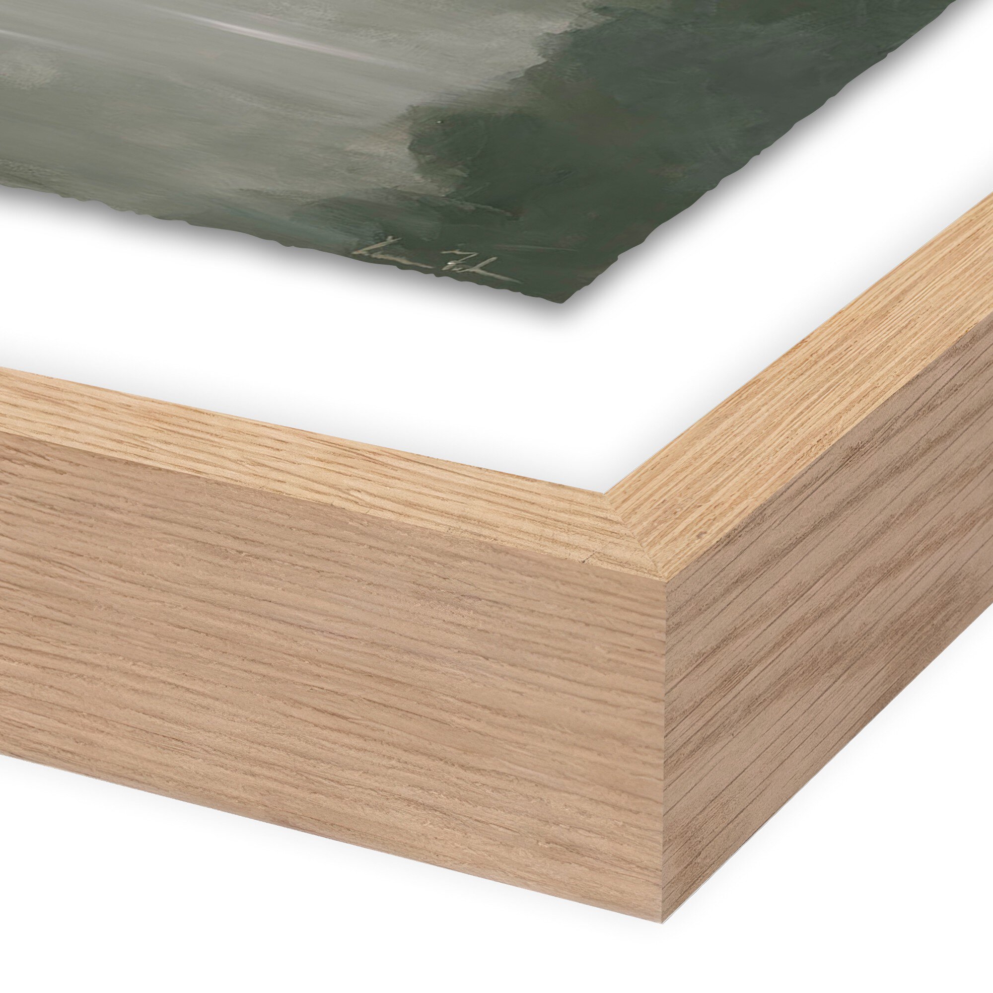 Into The Dawn by Lauren Fuhr - Vertical Grain 1.5 White Oak - Image 1